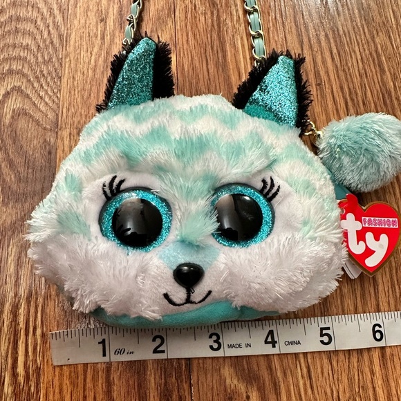 🆕 Ty Atlas Fox Mini Purse - Picture 9 of 11